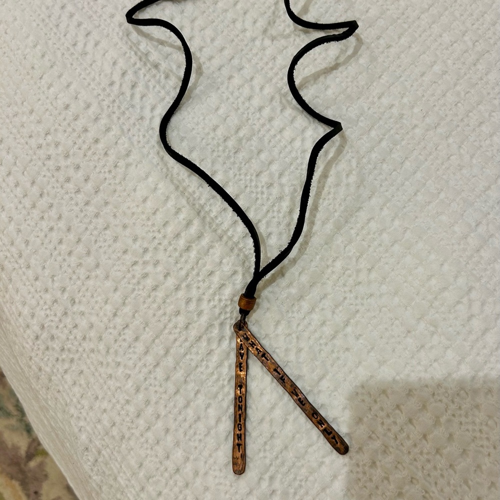Handcrafted Copper Pendant Necklace